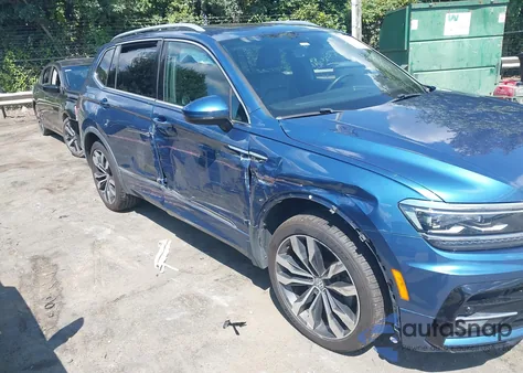 2020 Volkswagen Tiguan 2.0T Sel Premium R-Line z USA, uszkodzony, nr VIN 3VV4B7AX1LM140450